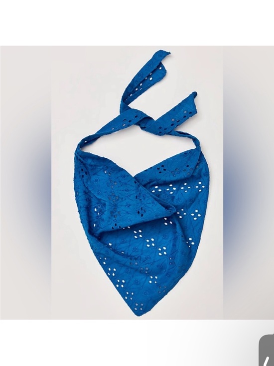 NWT Free People Claro Eyelet Hair Scarf main image 5